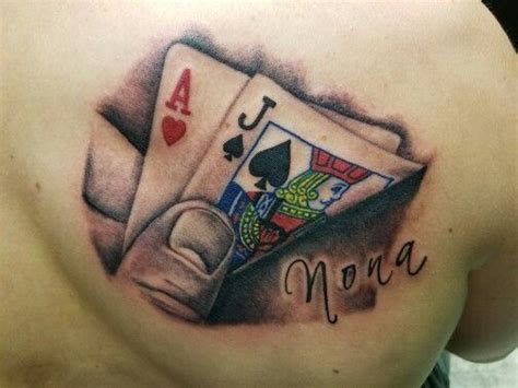 21 blackjack tattoo